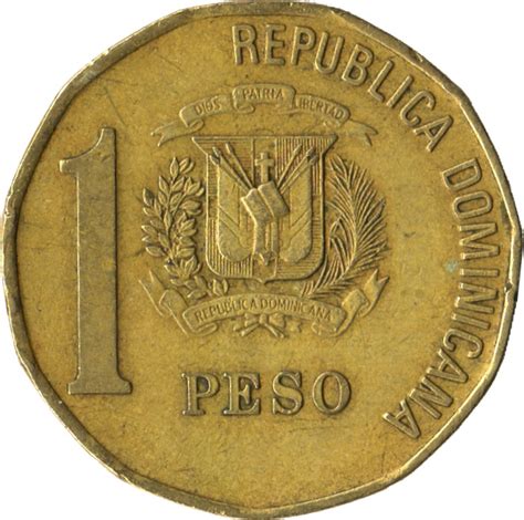 1 peso - République dominicaine – Numista