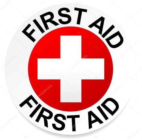 First Aid badge ⬇ Vector Image by © vectorguy | Vector Stock 68171379