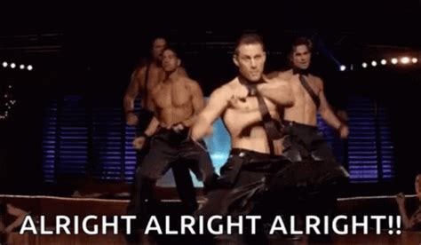 Dancing And Saying Alright Alright Alright GIF | GIFDB.com