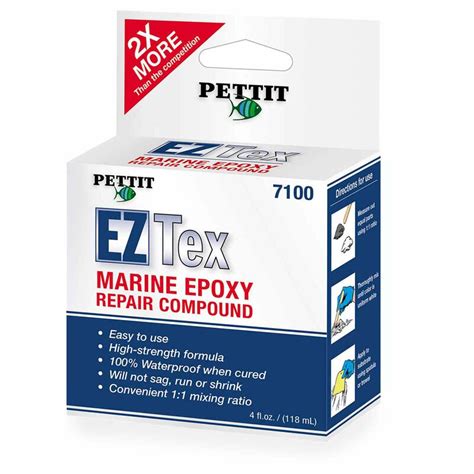 PETTIT PAINT EZ-Tex Marine Epoxy Repair Compound, 4 oz. | West Marine