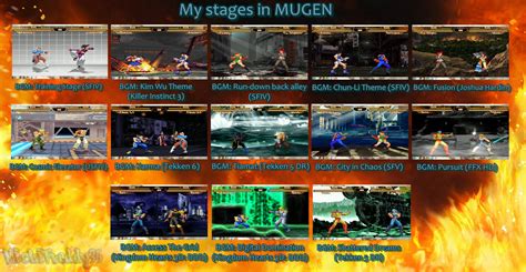 My Stages In MUGEN by MichiFreddy35 on DeviantArt