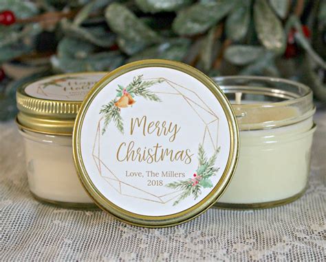 Bulk Christmas Candles / Corporate Gift / Christmas Gift / - Etsy