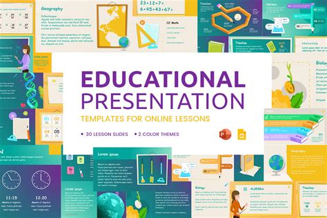 Free Educational Presentation Templates for Online Lessons | GraphicMama