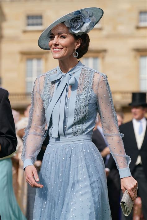 Kate Middleton Wore Sheer Blue Dress for King Charles' Coronation ...