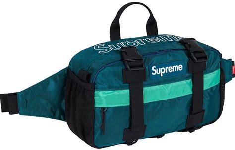 Supreme Waist Bag (FW19) Dark Teal - Novelship