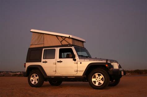 Jeep Wrangler Pop-Top Camper by Ursa Minor Vehicles - autoevolution