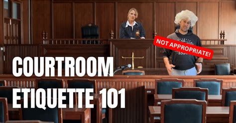 Courtroom Etiquette 101 - McDivitt Law Firm