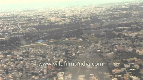 Aerial view of Hyderabad - YouTube