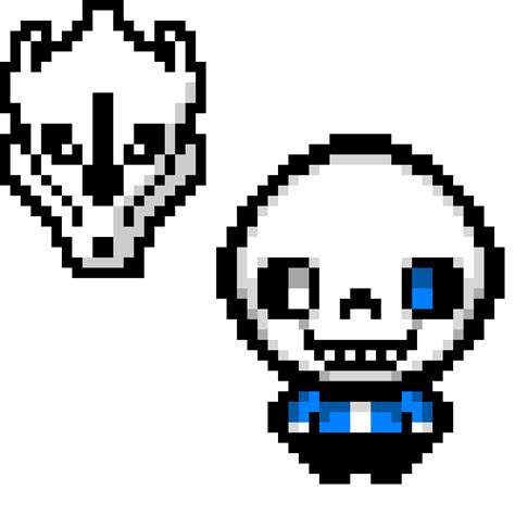 Custom Gaster Blaster Pixel Art Sans Gaster Blaster Pixelart Part 1 ...