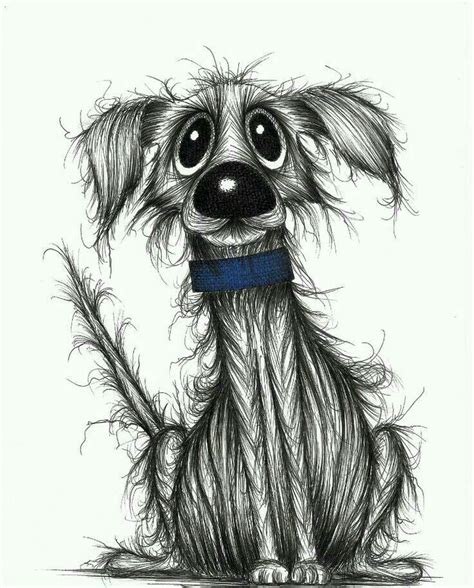 Cute Dog Drawing | Whimsical Animal Art