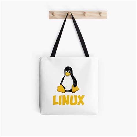 "Linux Tux Penguin Logo" Tote Bag for Sale by vladocar | Redbubble