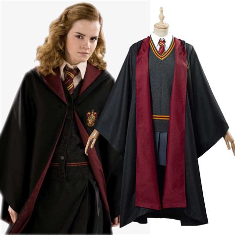 Harry Potter Hermione Granger Cosplay Costume Gryffindor School Uniform | Images and Photos finder