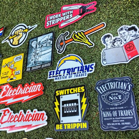 NEW ELECTRICIAN Hard Hat Stickers 55 Hardhat Sticker and - Etsy