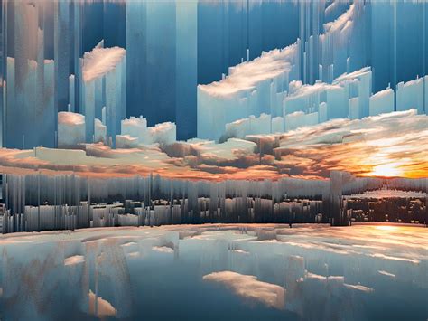 Futuristic Landscape : r/pixelsorting