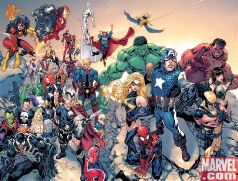 Artes Visuales: Comics de Marvel