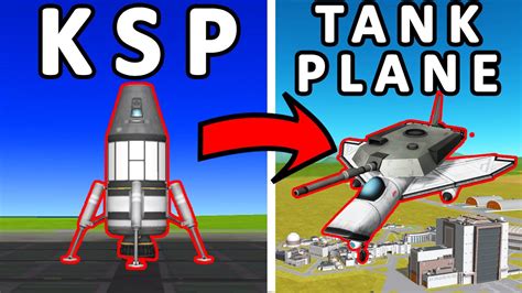 I Made A TANK PLANE In KSP - Kerbal Space Program [BD Armory Mod!] - YouTube