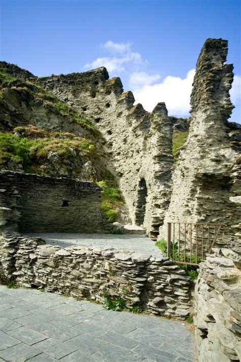 Tintagel Castle Ruins, Cornwall Royalty Free Stock Photo - Image: 6175105