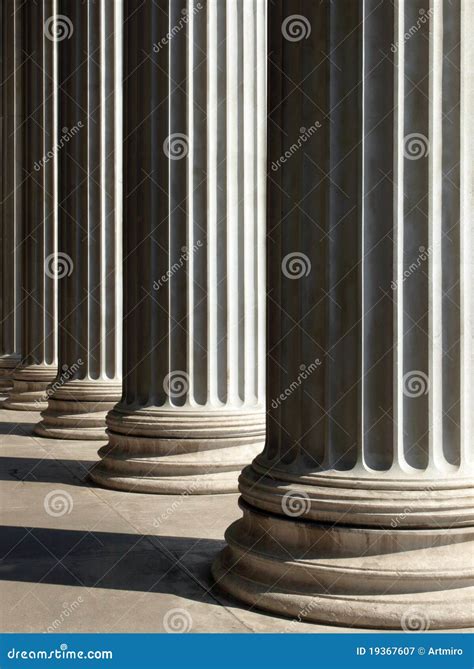 Collonade stock image. Image of material, column, ornamental - 19367607