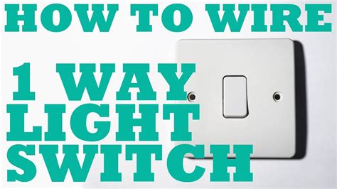 One Way Light Switch Wiring Diagram - Collection - Faceitsalon.com