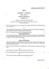 File:CU-2022 B.A. (General) English Semester-3 Paper-SEC-A-2 QP.pdf - Gurudas College Wiki
