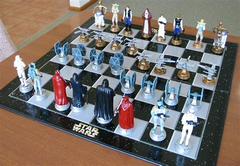 Starwars chess set | Star wars chess set, Chess, Star wars