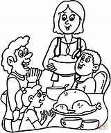Turkey Dinner Coloring Page  Free Printable Coloring Pages sketch template