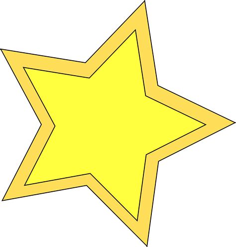 Yellow Star Clipart | Free download on ClipArtMag