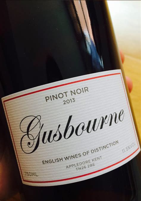 Gusbourne Pinot Noir Twenty Fourteen Review | Great British Wine