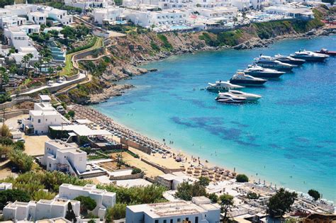 Psarou Beach in Mykonos island, Greece - Mykonos Traveller