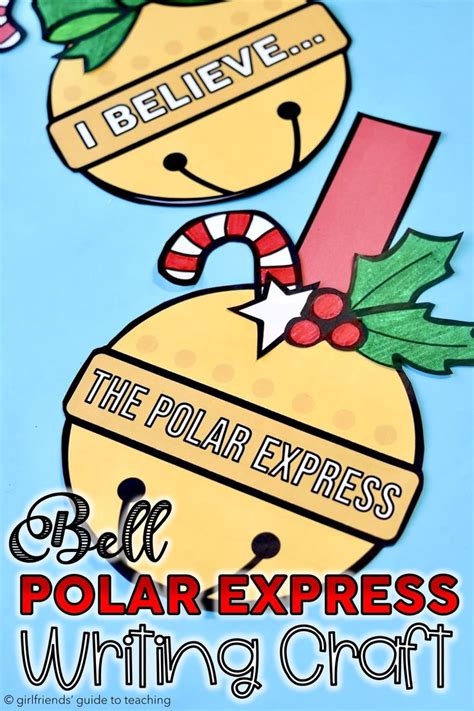 Polar Express Bell Craft | Christmas Holiday Writing Prompts | Holiday writing prompts, Holiday ...