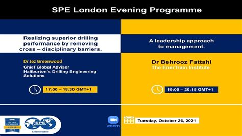 SPE London Section features: Superior Drilling Performance and ...