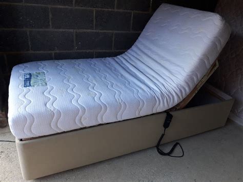 Mobility electric adjustable single bed with massage mattress | in Huntingdon, Cambridgeshire ...