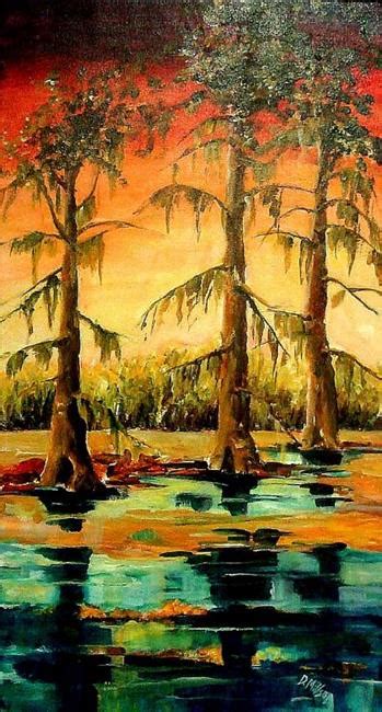 Louisiana Swamp - SOLD - by Diane Millsap from Landscapes