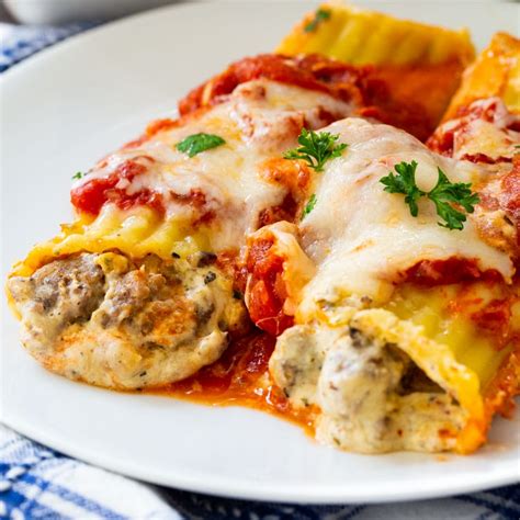 Easy Manicotti Recipe With Italian Sausage | Dandk Organizer