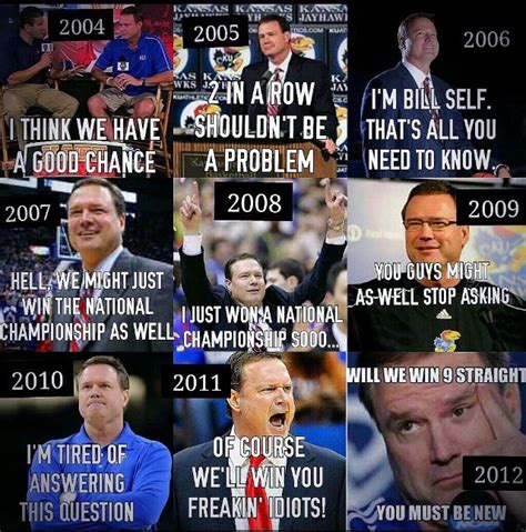 Bill Self | Bill self, Kansas basketball, Rock chalk