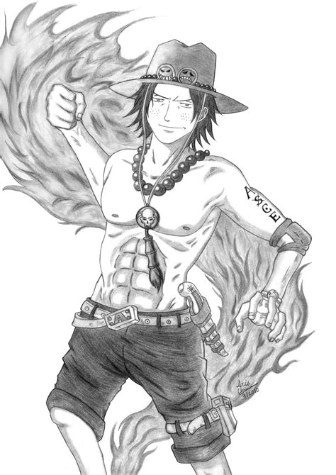 One Piece : Portgas D. Ace by slamduncan2115 on DeviantArt