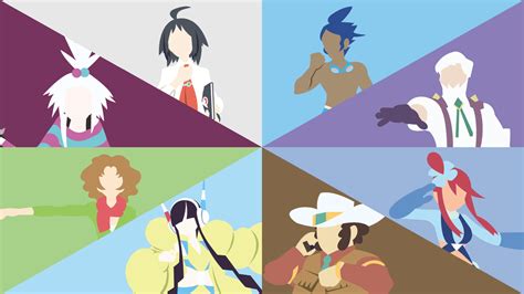 Unova Gym Leaders Comp. (Black 2/White 2) by LimeCatMastr on DeviantArt