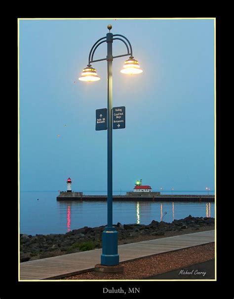 Duluth Canal Park Lighthouse Photograph by Michael Conroy