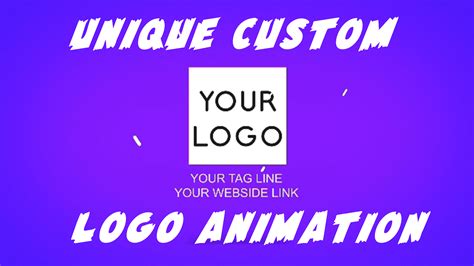 Create A Unique Custom Logo Animation Or Intro Video for $20 - SEOClerks