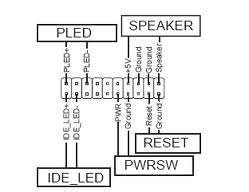 Pinout I/O frontpanel ( JFP1 ) - Fixya