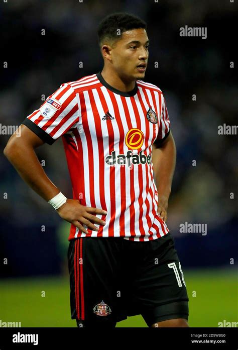 Sunderland's Tyias Browning Stock Photo - Alamy