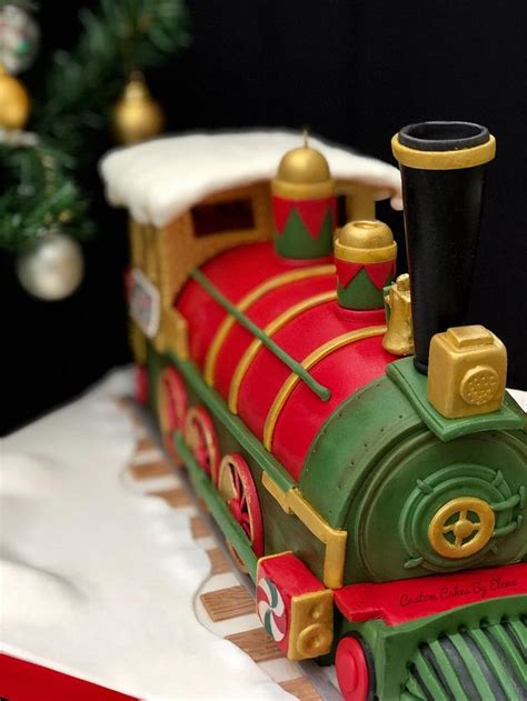 Choco-choo Train Cake - Decorated Cake by Elena - CakesDecor