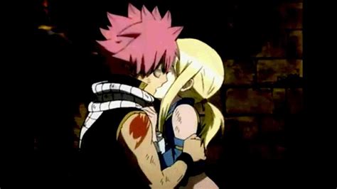 Gambar Natsu Lucy Kiss Nalu Fairy Tail Fanmade Youtube Gambar Anime di ...