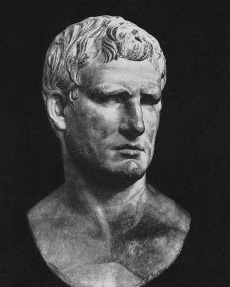 Bust of Agrippa. Marble. Ca. 25 BCE. Paris, Louvre Museum. | Лувр, Портрет, Бюстье