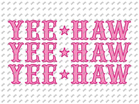 Pink Yeehaw SVG Yeehaw PNG Yeehaw Western Svg Yeehaw - Etsy