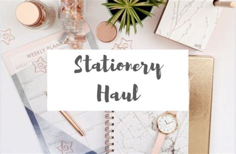 Stationery Haul