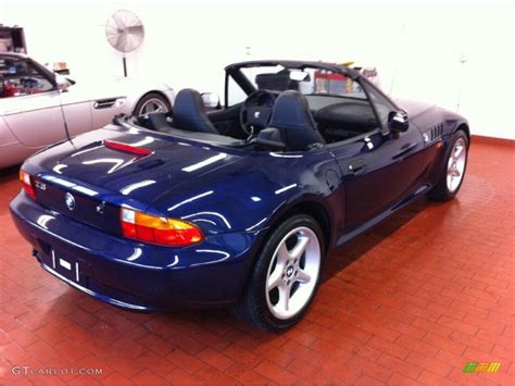 1997 Montreal Blue Metallic BMW Z3 2.8 Roadster #39148703 Photo #5 | GTCarLot.com - Car Color ...