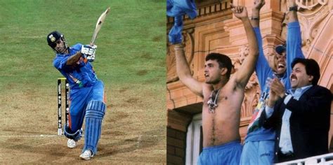 MS Dhoni's World Cup Winning Six, Sourav Ganguly's Shirt Wave At Lord's ...