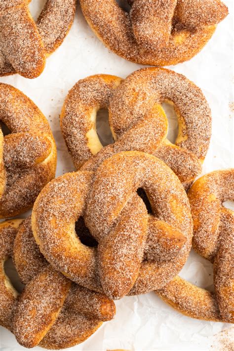 Cinnamon Sugar Soft Pretzels - Recipes For Holidays