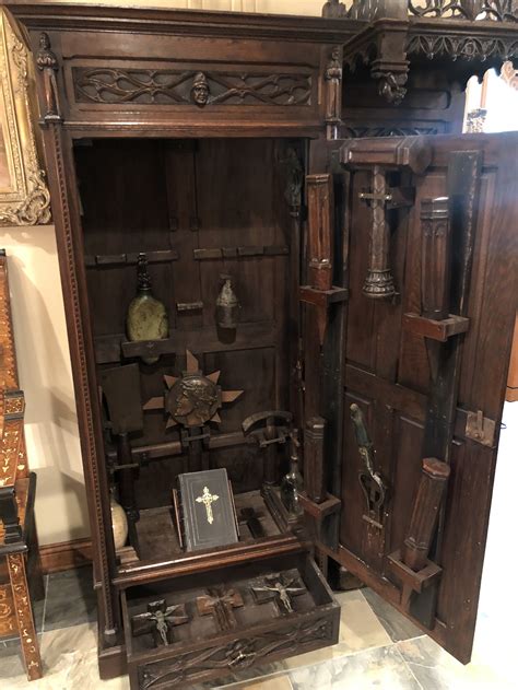 An Antique Gothic Vampire Killing Cabinet - Wow! — Revival House ...